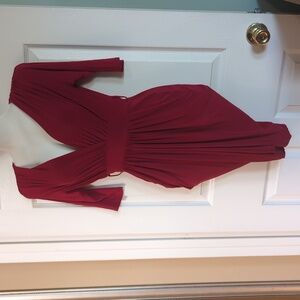 Bodycon Dress Red Sized Small